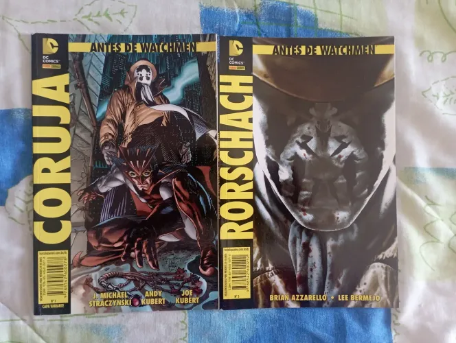 Antes de Watchmen - Coruja e Rorschach - HQs
