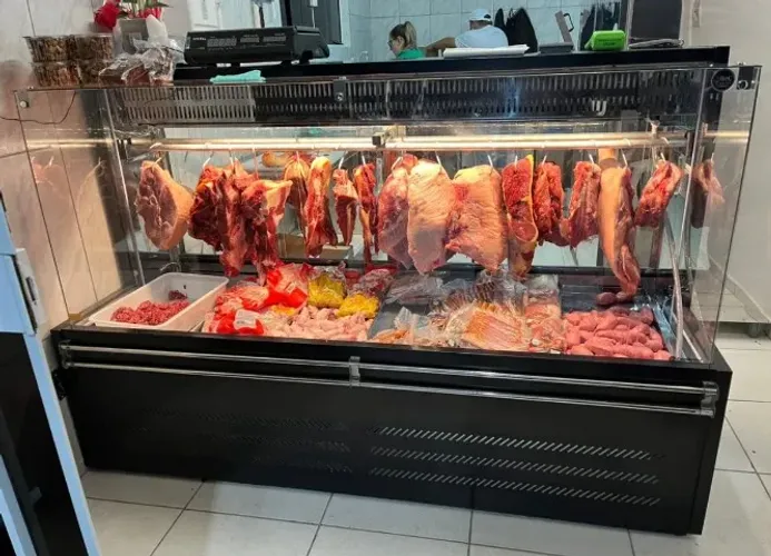 BALCÃO EXPOSITOR CARNES