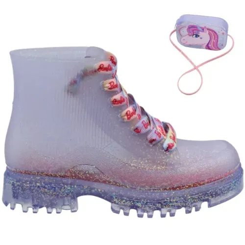 Bota Infantil Powerful Com Bolsa Menina