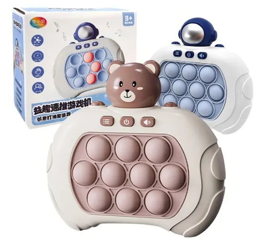 Brinquedo Sensorial Pop It - Urso e Robô