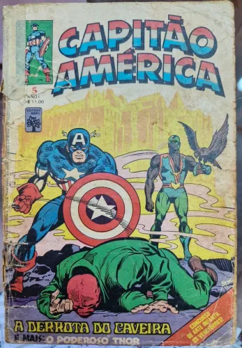 Capitão América #5 Ed. ABRIL