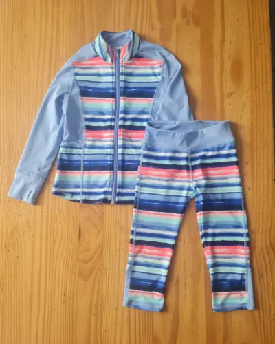 Conjunto Esportivo Calça e Jaqueta Gymboree 5 a 6 anos
