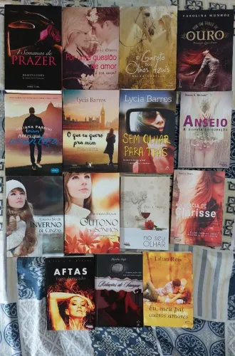Livros Romances Diversos - Autores Nacionais