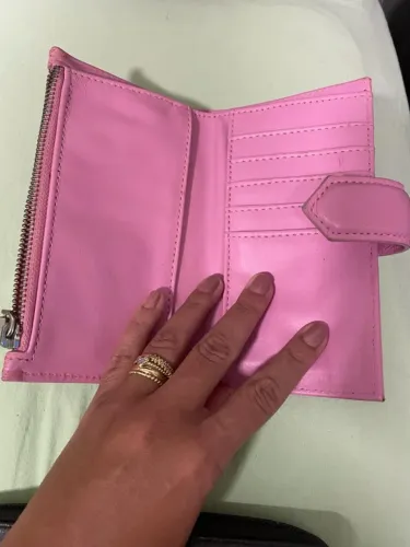 Carteira Schutz, modelo Lorena, cor rosa !! - Vendo ou Troco.