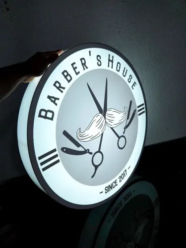 Placas luminosas com sua logo personalizada