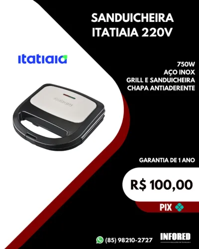 Sanduicheira Itatiaia 220V