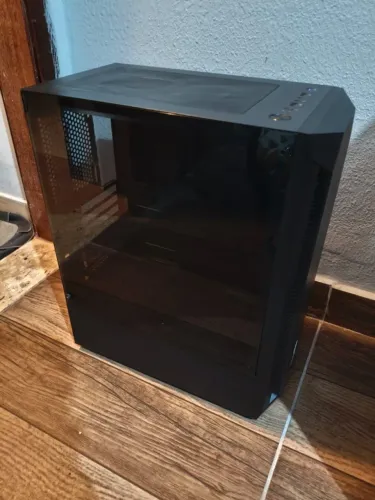 Gabinete Gamer Ninja, Mid Tower, ATX, Black