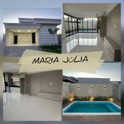 Casa Nova Cond. Maria Júlia | 3 suítes - Piscina