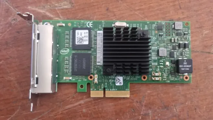 temos 7 Placa adaptadora rede para servidor Ethernet quad-port Dell 0T34F4 valor unitario
