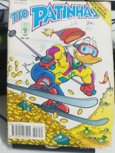 Tio Patinhas - Patinhas #359 - HQ - R$ 1,60
