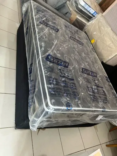 Oferta colchão casal molas ensacadas D33 com base box 