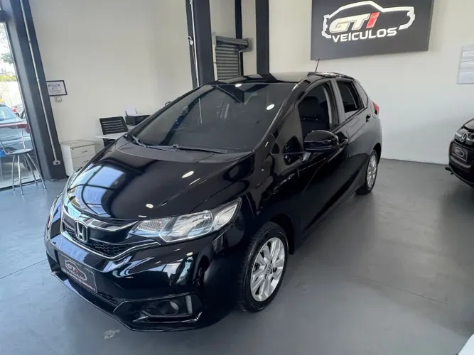 Honda Fit LX 2019 CVT financiado bancário ou cartão de crédito 