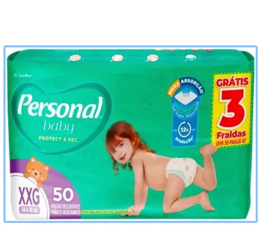 Fralda Personal XXG
