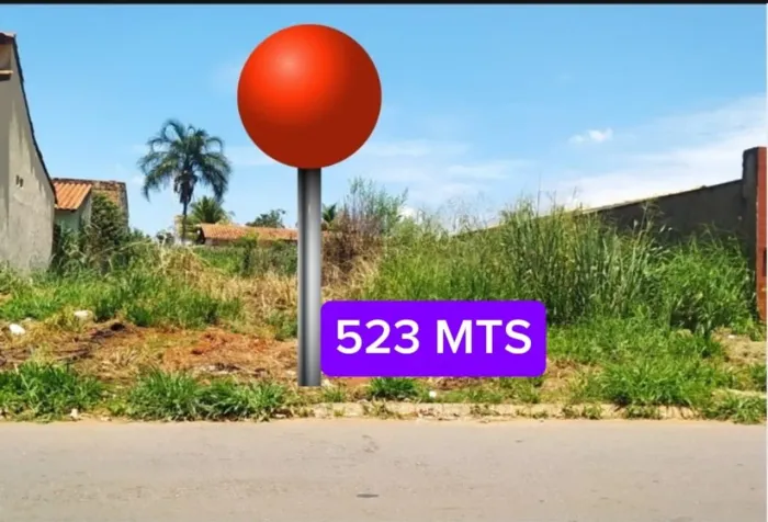Residencial Junqueira Goiânia terreno com 523 metros quadrados murado. Quitado e escritura