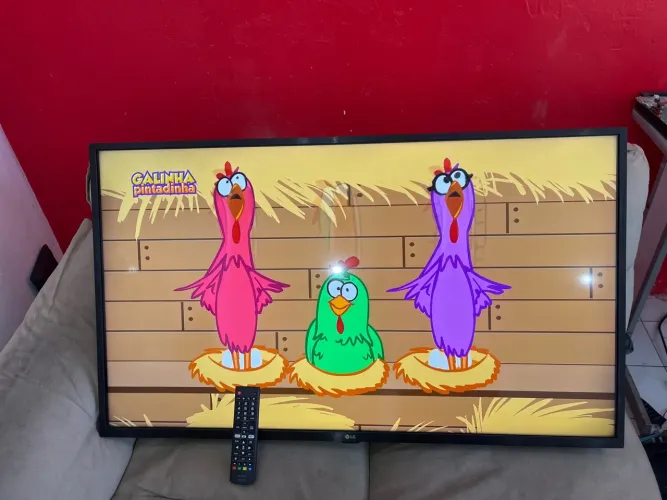 TV LG 43 SMART WebOs 4k Modelo novo