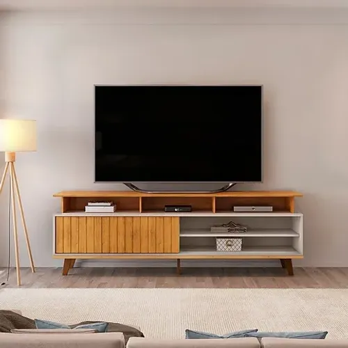 Rack Flow para TV até 70' - Entrega/Montagem Grátis para Fortaleza