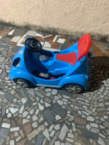 Carrinho de passeio infantil azul