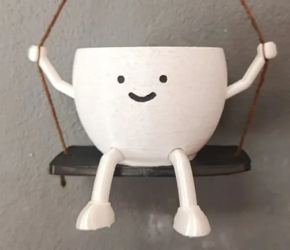 Potinho para enfeite feito em 3D