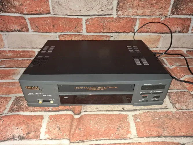 Vídeo Cassete Philco 4 Cabeças não liga