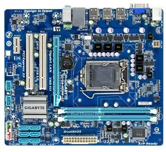 KIT GIGABYTE GA-H55M-S2 COM INTEL CORE I5-750 COOLER