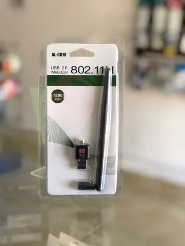 Antena Adaptador Para Wifi Usb Wireless 1800mbps Al-c818