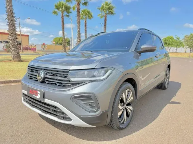 VW T-Cross 200 TSI 2025 Rodas 17? Painel TFT Multimidia 10.1 polegadas