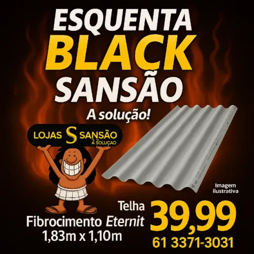 Telha Fibrocimento 1,83 x 1,10 - Imper +Eternit | Resistência e Durabilidade