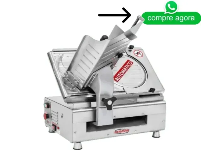Fatiador de Frios Lâmina 30CM Bermar Inox Bivolt
