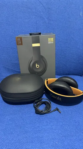 Fone Beats Studio 3 Wireless - Edição Midnight Black - Impecável c/ Nota Apple UK