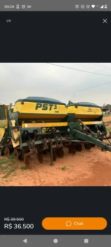 Caixa adubo fertilizantes tatu pst3 ultra flex plantadeira depósito 