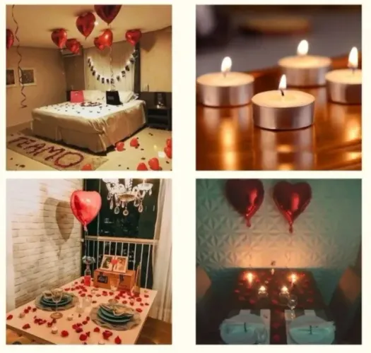 Kit 4 Vela Decorativa surpresa Decoração aniversário namoro jantar romântico dia namorados