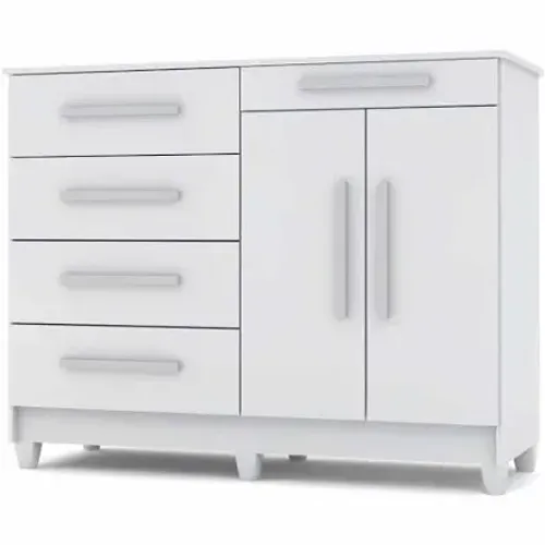 Cômoda Solteiro 4 Gavetas 