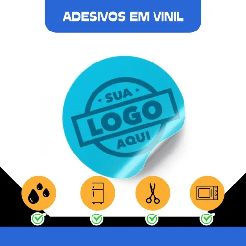 Adesivos Vinil com recorte a laser