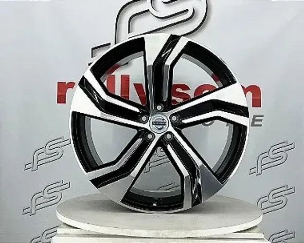 Jogo de Roda Volvo XC 60  Preto Diamantado 5x108 - 21x9 Offset 43