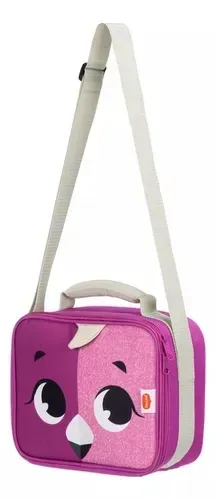 Lancheira Tiny Love Térmica Infantil Safari Flamingo