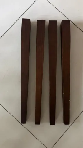 Pé de madeira para mesa