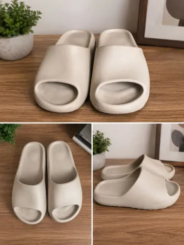 Sandália Masculina Bege Nº 42 - Pouco Uso