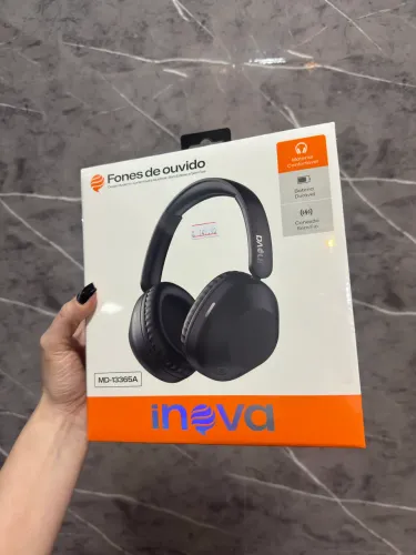 Fone de Ouvido Bluetooth Inova Headphone