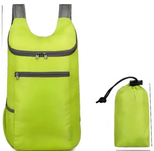 MOCHILA PORTÁTIL DE VIAGEM LEVE DOBRÁVEL IMPERMEÁVEL RESISTENTE A RASGASSE, ESPORTIVA