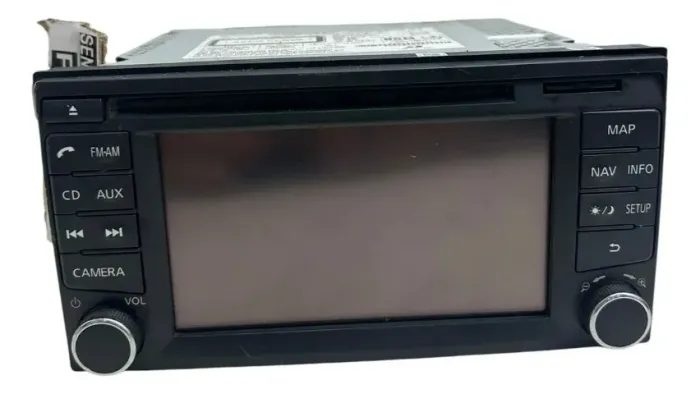 Multimídia - 259153sj0a Nissan Sentra 2014/16 Preto
