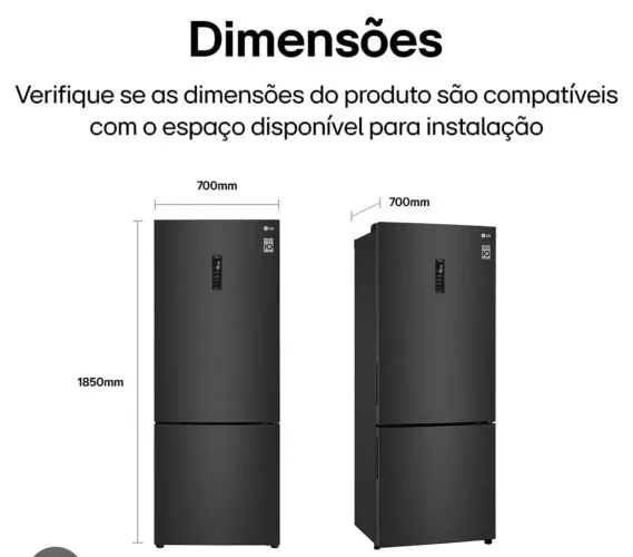 LG GC-B569NQL2 451L 127V - QUEIMADA - PARA CONSERTO/PEÇAS