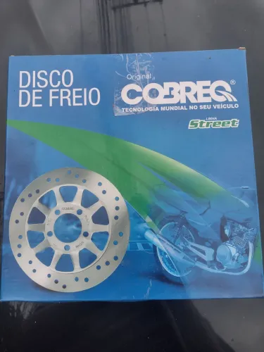 Disco dianteiro CB 300 NOVO! Pastilha inclusa!