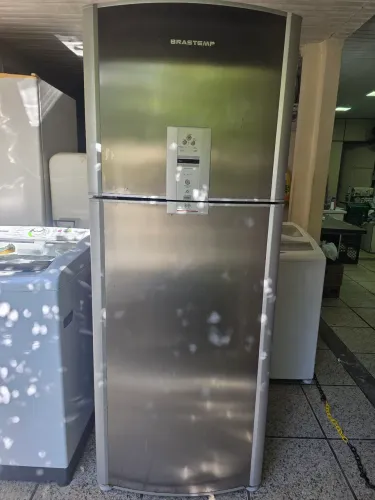 Vendo geladeira brastemp inox 433litros frost free 