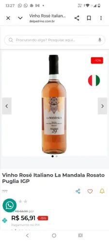 3 VINHOS ITALIANO  PREÇO DE 1