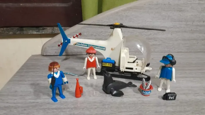 Playmobil Trol Helicoptero TVI