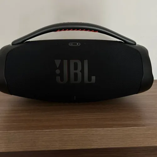 Caixa de som jbl bombox 3 preta usada - somente venda