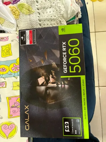 RTX 5060 GALAX 2 MESES DE USO 3 ANOS DE GARANTIA COM NOTA FISCAL