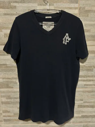 Camisa básica azul Abercrombie G