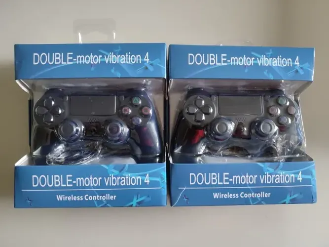 ? Controle sem fio PS4 - Double Motor Vibration 4