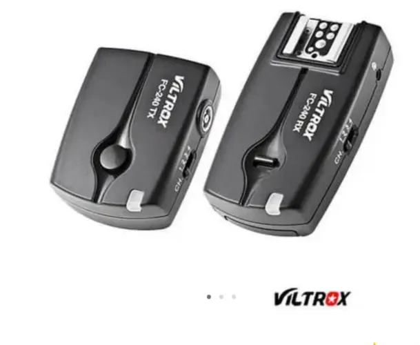 Rádio Flash Viltrox FC-240 Wireless para Câmeras Nikon